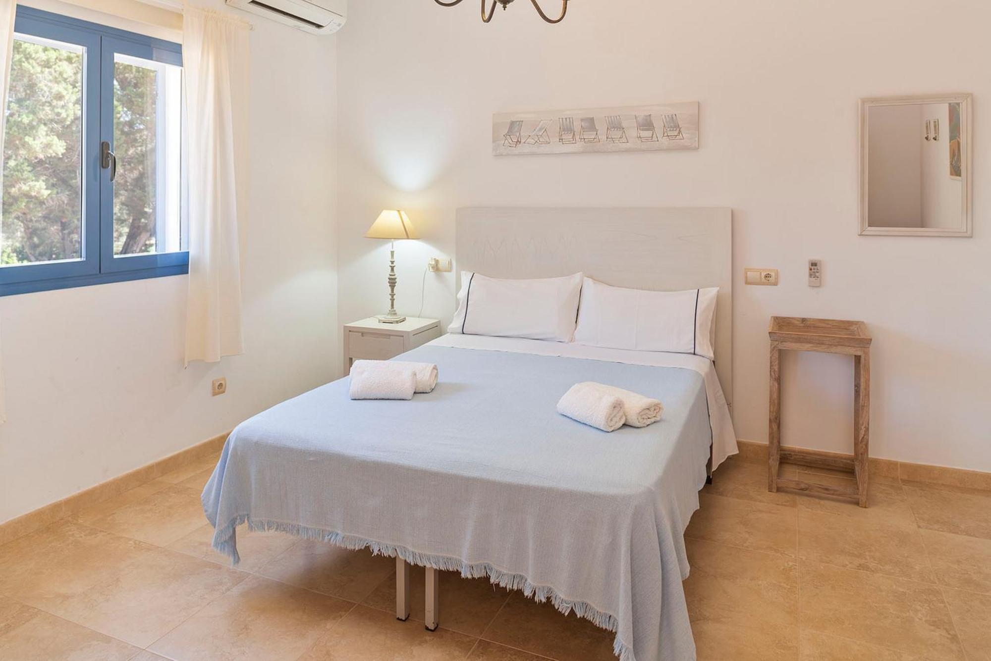 Villa Es Lliri Blanc à Cala Saona Extérieur photo