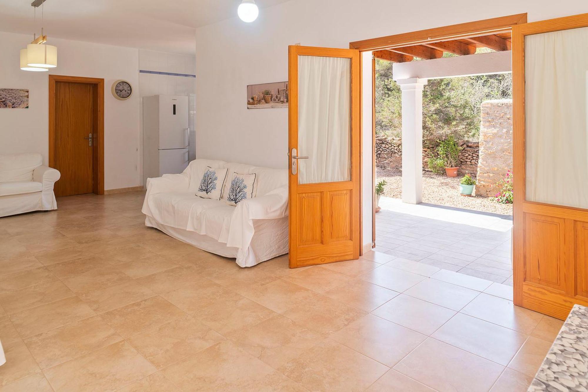 Villa Es Lliri Blanc à Cala Saona Extérieur photo