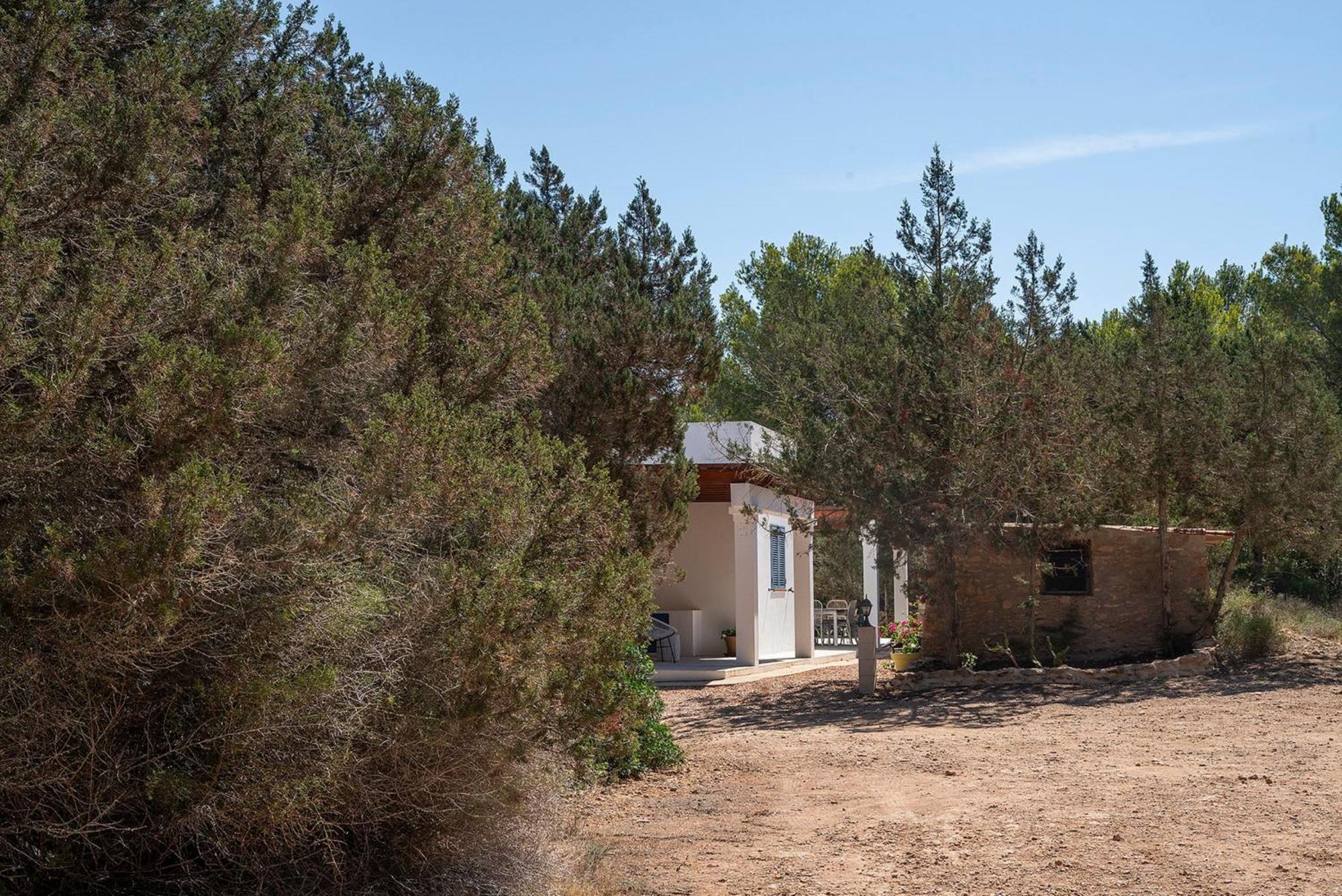 Villa Es Lliri Blanc à Cala Saona Extérieur photo