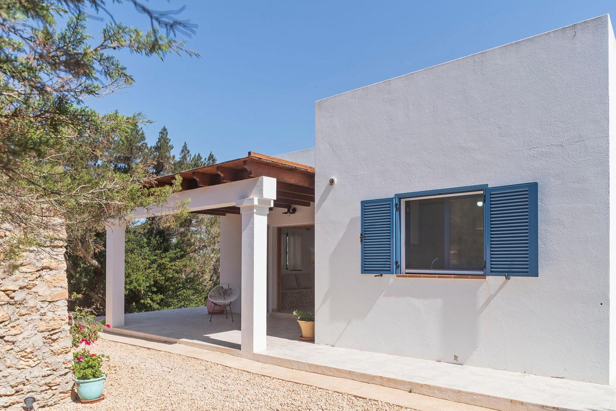 Villa Es Lliri Blanc à Cala Saona Extérieur photo