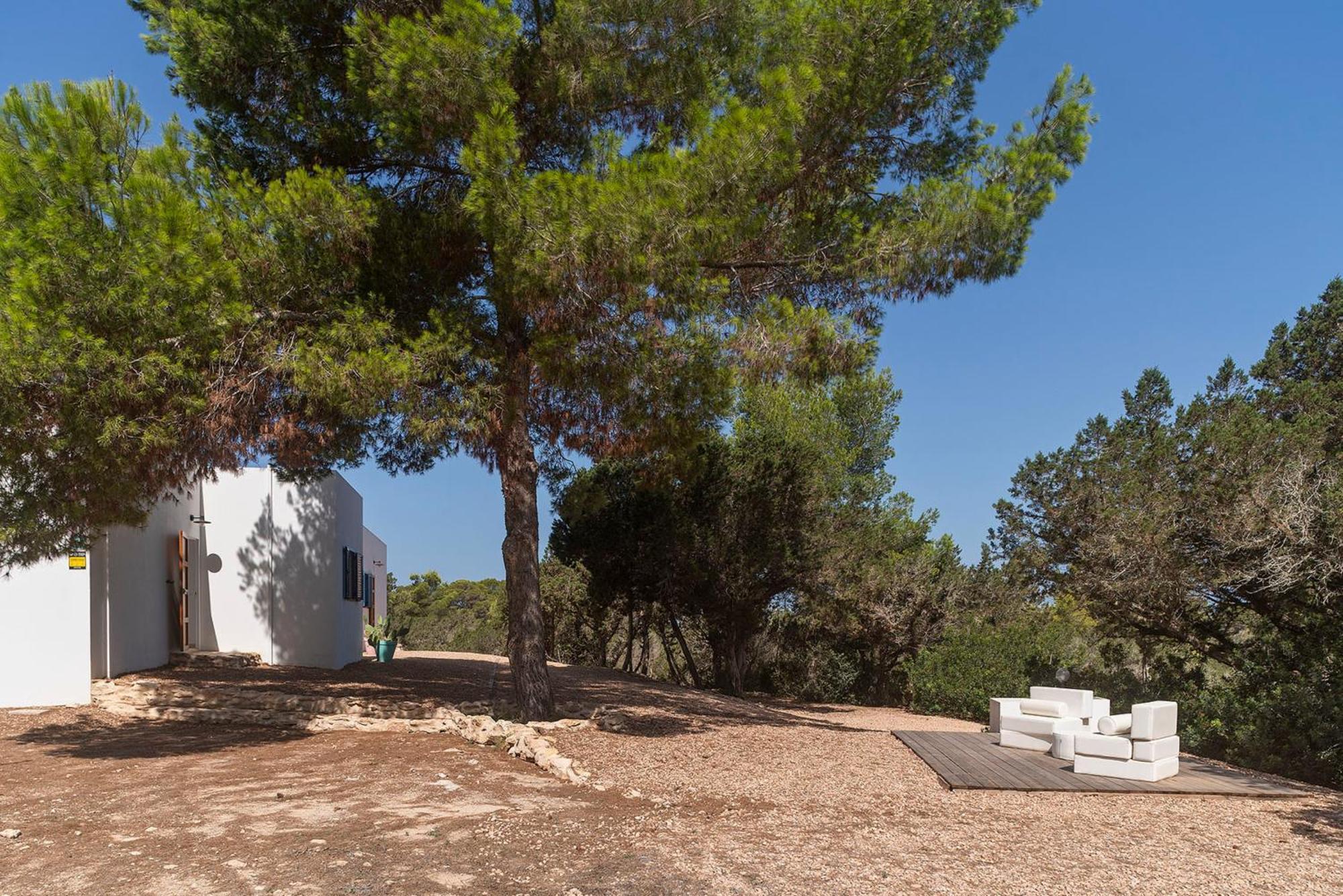 Villa Es Lliri Blanc à Cala Saona Extérieur photo